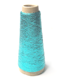 Wavy Tinsel Hair - Light Blue