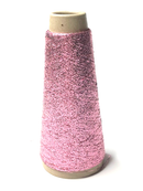 Wavy Tinsel Hair - Light Pink