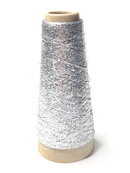 Wavy Tinsel Hair - Silver