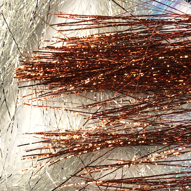 Wavy Tinsel Hair - Copper